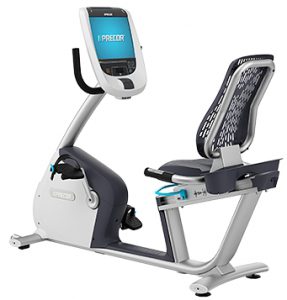 Precor 885 Recumbent Bike with P80 Console